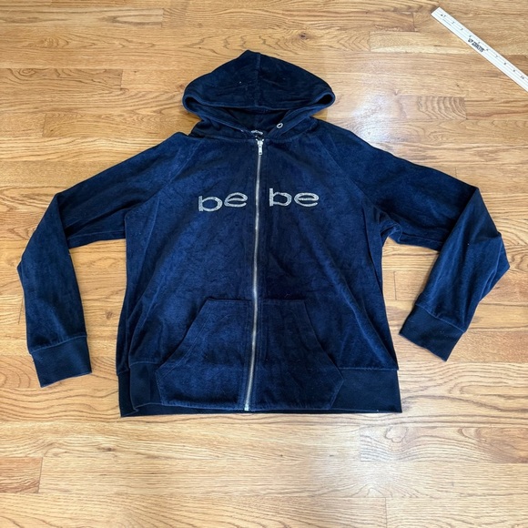 Bebe jacket Y2K velour 1X‎ - Picture 1 of 4